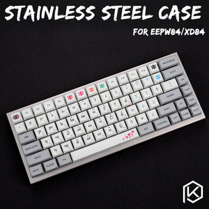 stainless steel bent case for xd84 eepw84 custom keyboard acrylic panels acrylic diffuser - KPrepublic